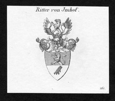 1820 Jmhof Imhof Imhoff Stemma