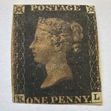 GREAT BRITAIN, THE FIRST PENNY