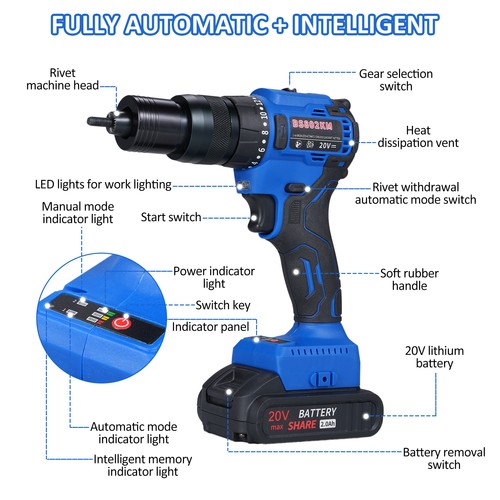 Rivettatrice senza fili - , 20v