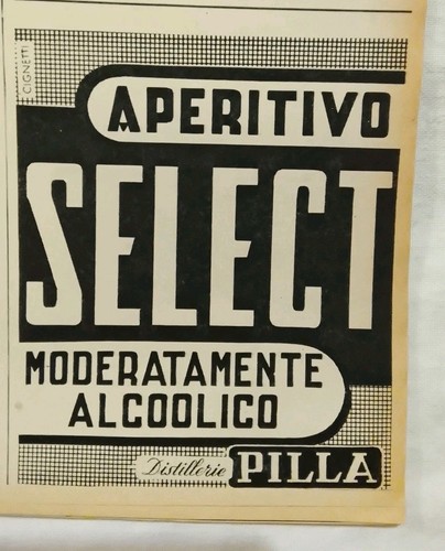 Pubblicita aperitivo select - pubblicita',