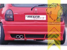 Diffusore spoiler posteriore