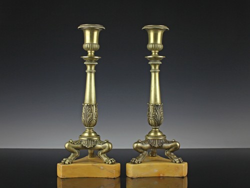 Coppia candelabri impero - coppia,
