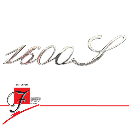 Scritta fregio alfa - romeo, 1600