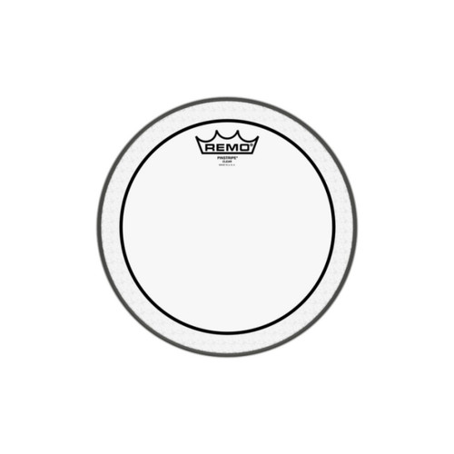 Remo pinstripe clear - clear, 10"