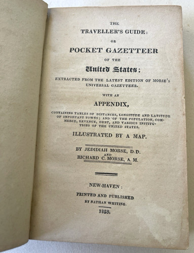 1823 pocket gazeteer united - 1823,