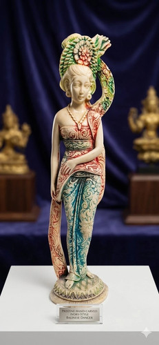 Statua danzatrice balinese - danzatrice,