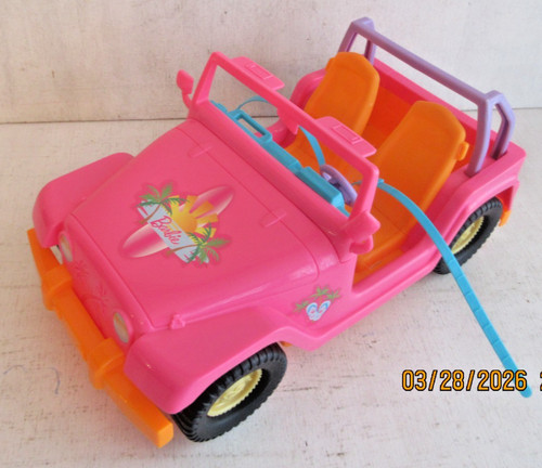 Barbie bambola veicolo jeep