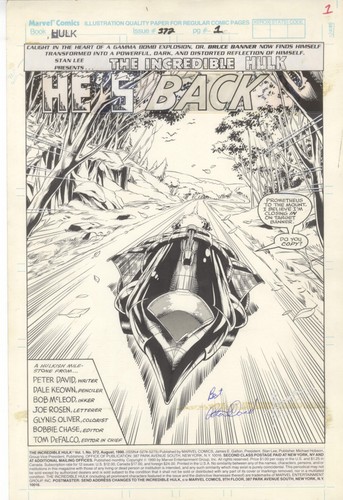 Incredible hulk 372 - hulk, pg