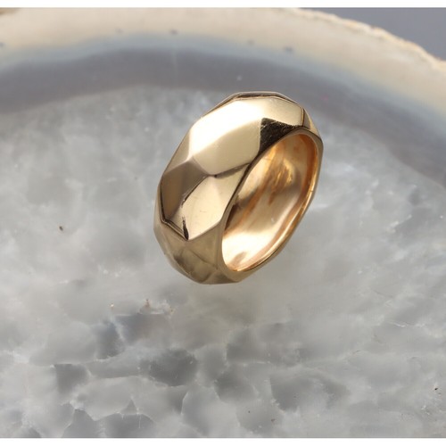 Anello fascia oro rosa 18 - fascia,