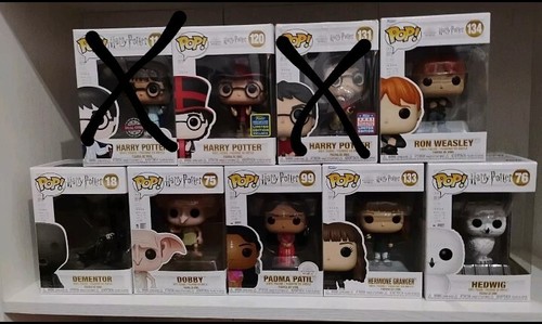Lotto funko pop - lotto, potter