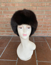 FOX FUR HAT CAPPELLO PELLICCIA