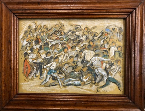 Vecchio disegno pastello - a,