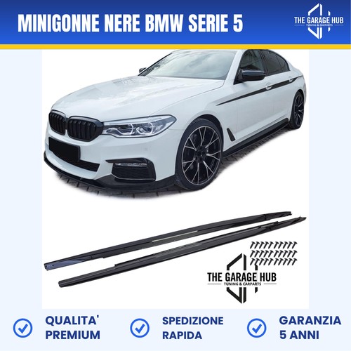 Minigonne lucide nere per bmw - nere,