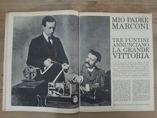 MARCONI   GUGLIELMO  - ritaglio di giornale 1962