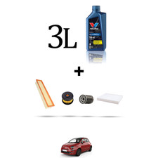 HOFFCAR Kit tagliando 4 FILTRI