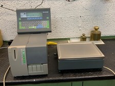 Stampante Bizerba GLP 80 Visore GT-240 Piatto bilancia 18A-M 