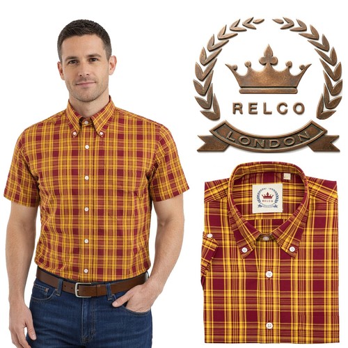 Relco camicia uomo manica