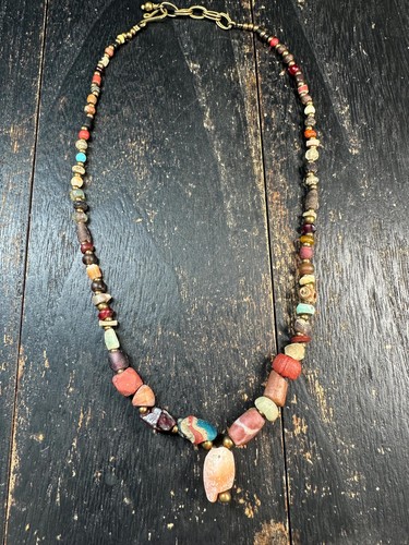 Collana perle tribali - di,