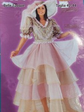 Costume Belle Epoque '900  Carnevale Halloween Elfa Fata Bosco Cosplay Teatro