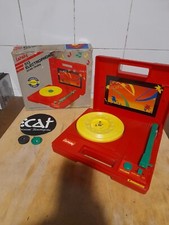 LANSAY 513 Electrophone - Giradischi Giocattolo Vintage Anni 70/80 - 33/45 Giri