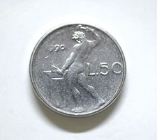 50 LIRE PICCOLE VULCANO 2 °