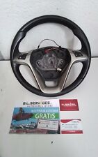 VOLANTE STERZO NERO PELLE MULTIFUNZIONE COMANDI LANCIA YPSILON MODANATURA ABRASA