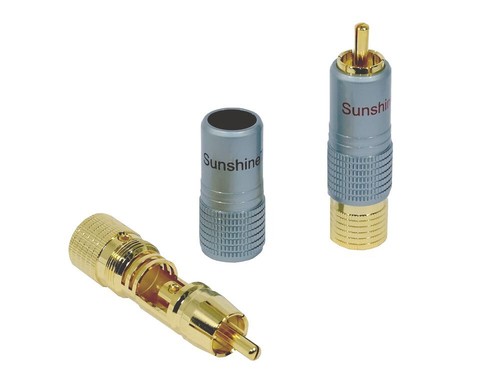 Paio connettori rca cinch - paio,