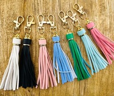 Vegan Leather Tassel HandBag