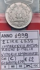 (£)    2 Lire 1939 XVIII