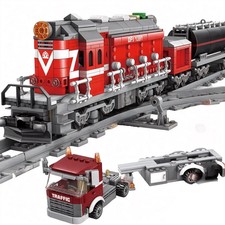 Set blocchi costruzione treno - set,