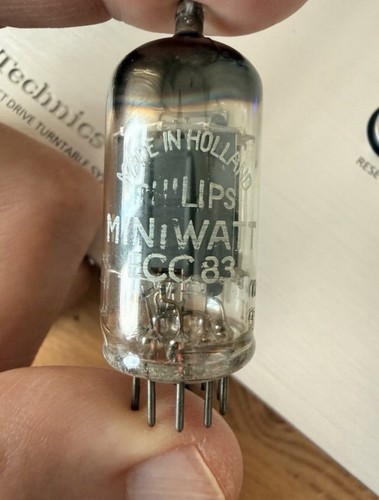 Philips miniwatt ecc83 - miniwatt,