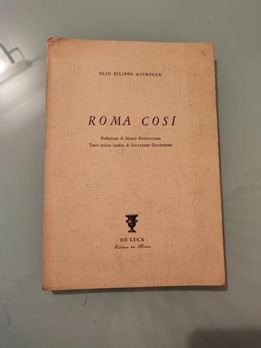 Roma così elio filippo - roma,
