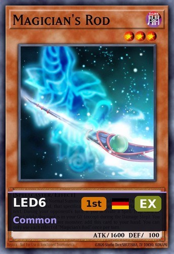 Bastone del mago led6 008 - mago, led6-008