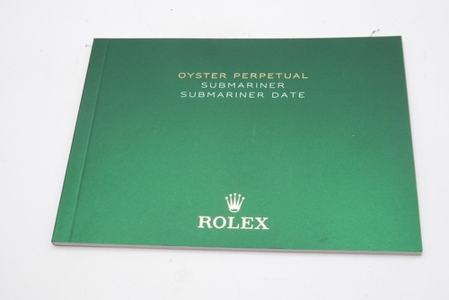 Opuscolo data rolex submariner - data,