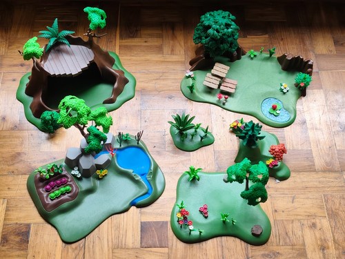 Playmobil lote bosque - lote, campo