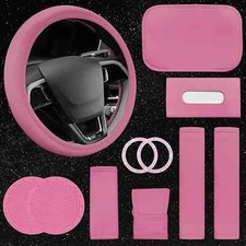 Kit Interni Auto in Pelle Rosa