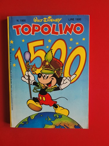 Topolino libretto 1500 - libretto, n.1500