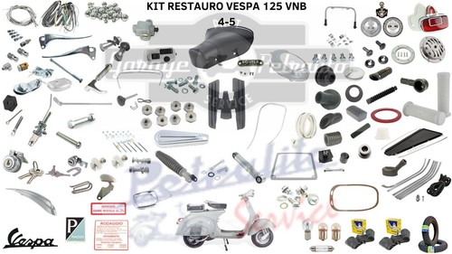 Kit restauro completo vespa - kit,