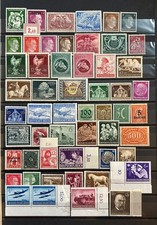 Job Lotto di 54 francobolli