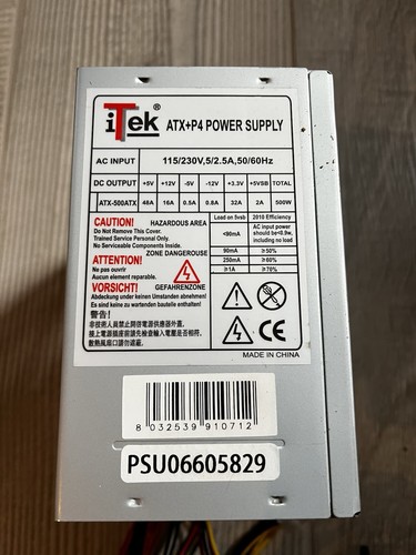 Alimentatore itek atx - itek, p4