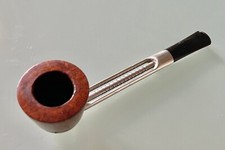 Vintage Pipa  Pfeife  Metallic Italy Falcon Type Made In England Good Condition.