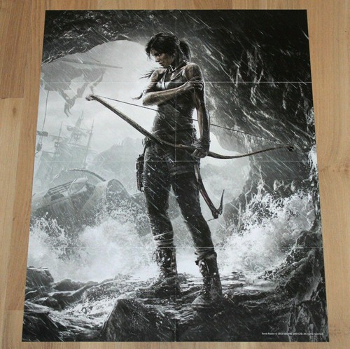 Poster mappa tomb raider - tomb,