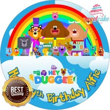 Hey duggee cake topper - hey,