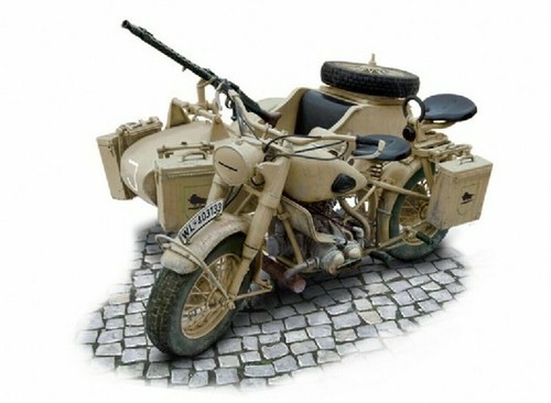 Moto militare tedesca italeri - militare,