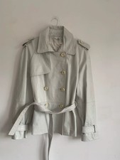 Trench cappotto vera pelle pea