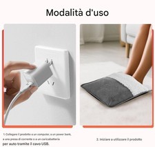 Riscaldapiedi Elettrico | Tappetino Riscaldante Elettrico USB