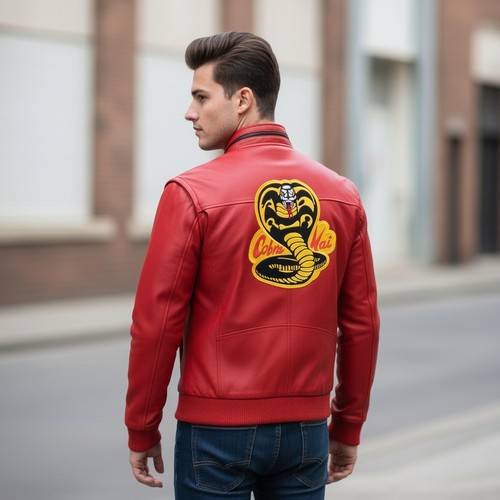 Cappotto giacca bomber pelle