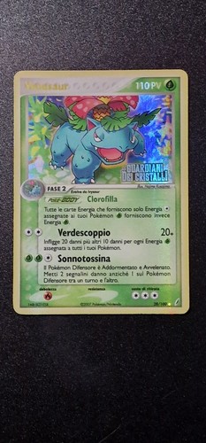 Carta pokemon venusaur - carta, ex
