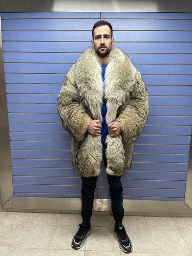 Cappotto uomo pelliccia - , di