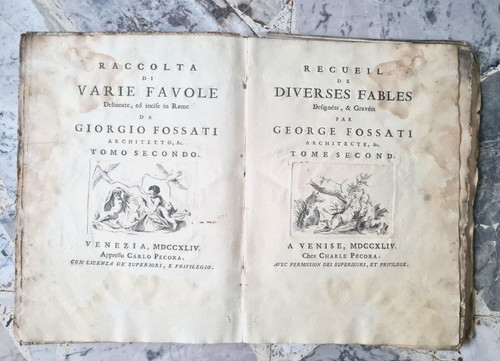 Libro 1744 giorgio fossati - libro,